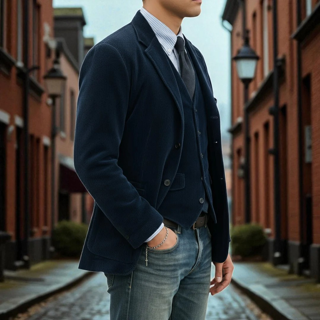 Tommy™ | Komplet 2 części: Marynarka i Kamizelka