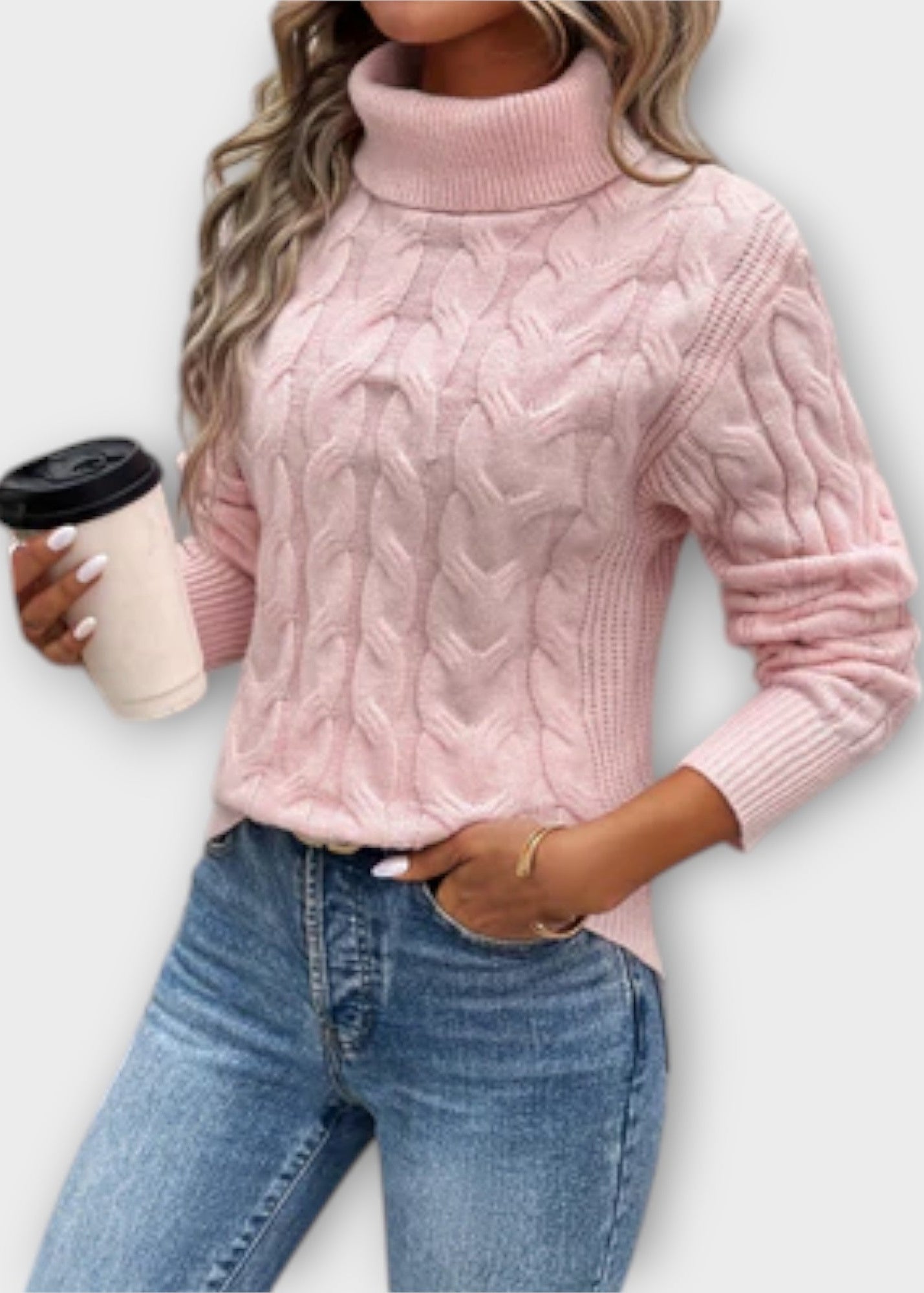 Amelia | Elegancki Sweter z Golfem