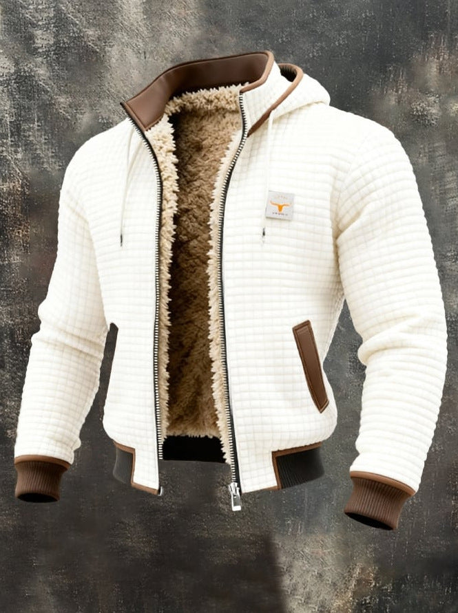 Borys™ - Elegancki kurtka pikowana z wykończonym kołnierzem