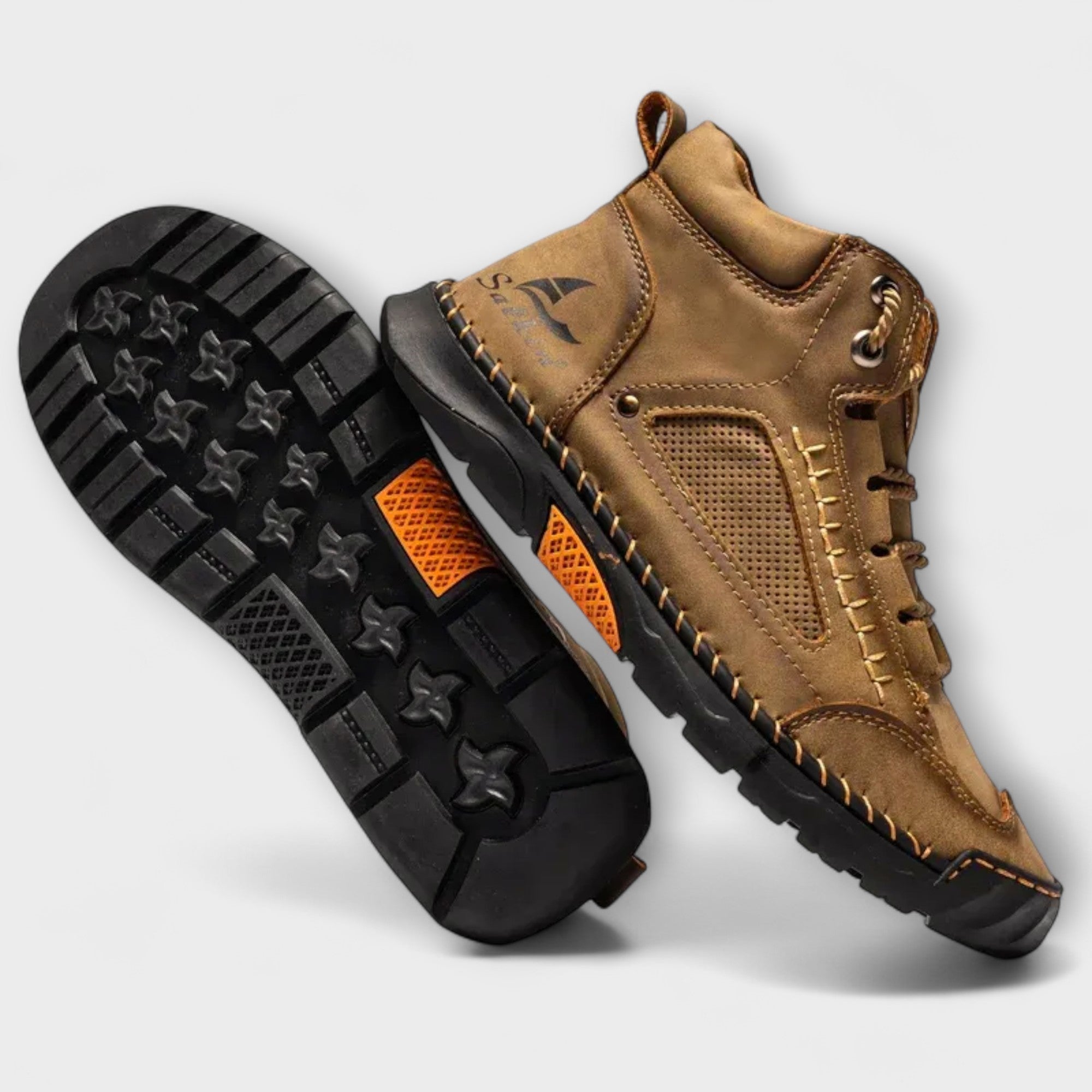 Bartosz | Wysokie skórzane buty