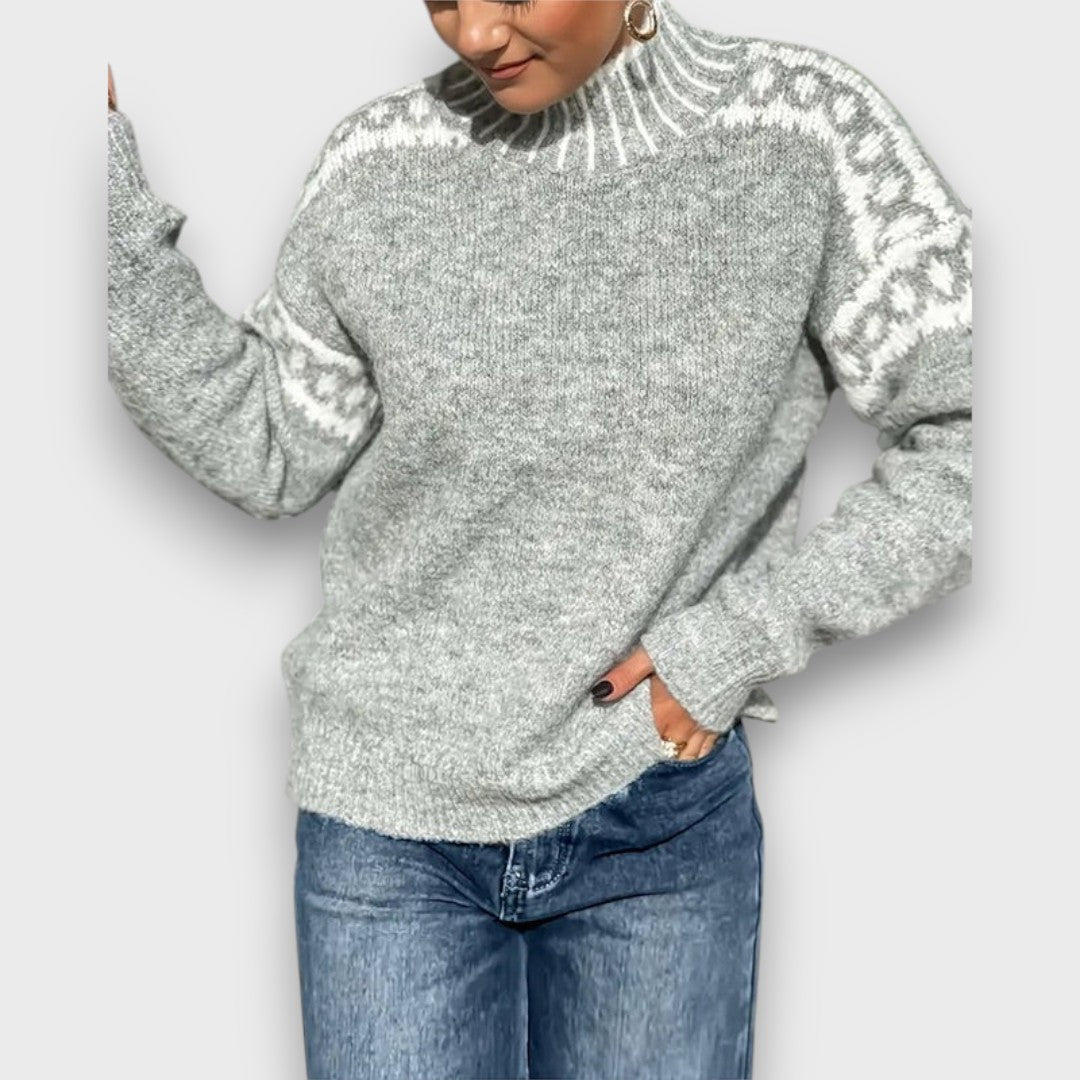 Rosalie | Premium Wełniany Nordycki Sweter