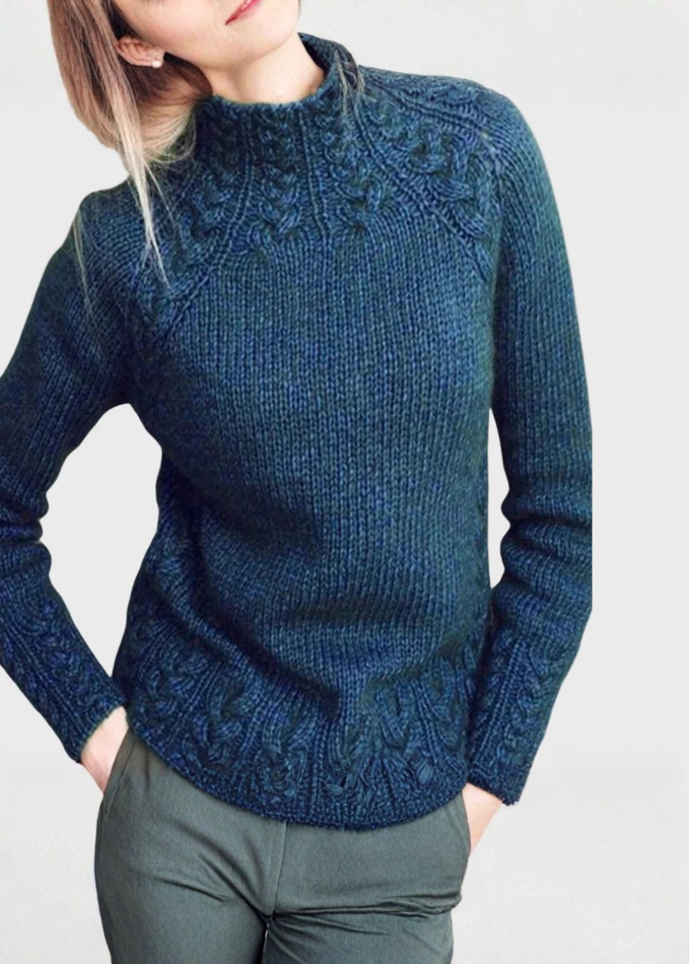 Rana | Elegancki Sweter z Golfem